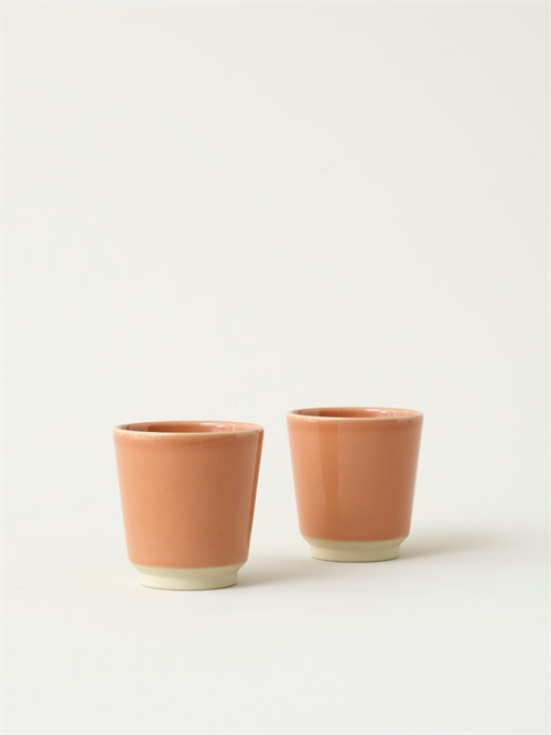 STILLEBEN MEMPHIS CUP ÆSKE MED 2 TERRACOTTA